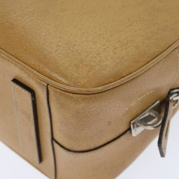 PRADA Shoulder Bag Leather Brown Silver Auth yk15387 - Picture 16 of 16